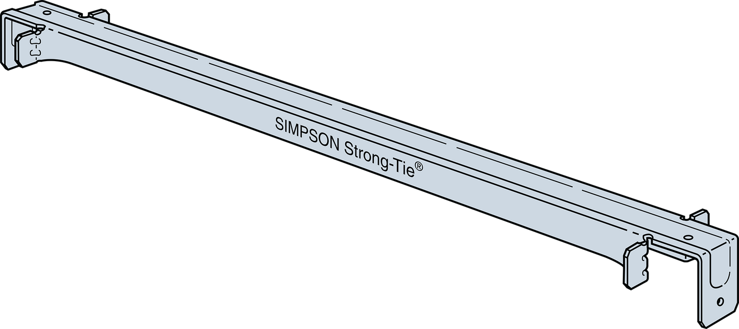Simpson Strong-Tie TSBR2-24 TSBR 25-1/2 in. Galvanized Truss Spacer-Restraint (Pack of 600)