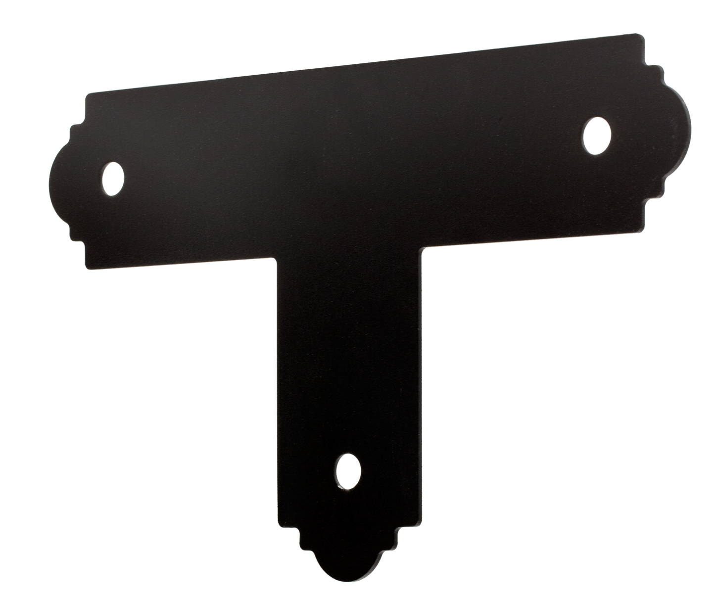 Simpson Strong-Tie APT4 Outdoor Accents® Mission Collection® ZMAX®, Black Powder-Coated T Strap for 4x4 (Pack of 288)