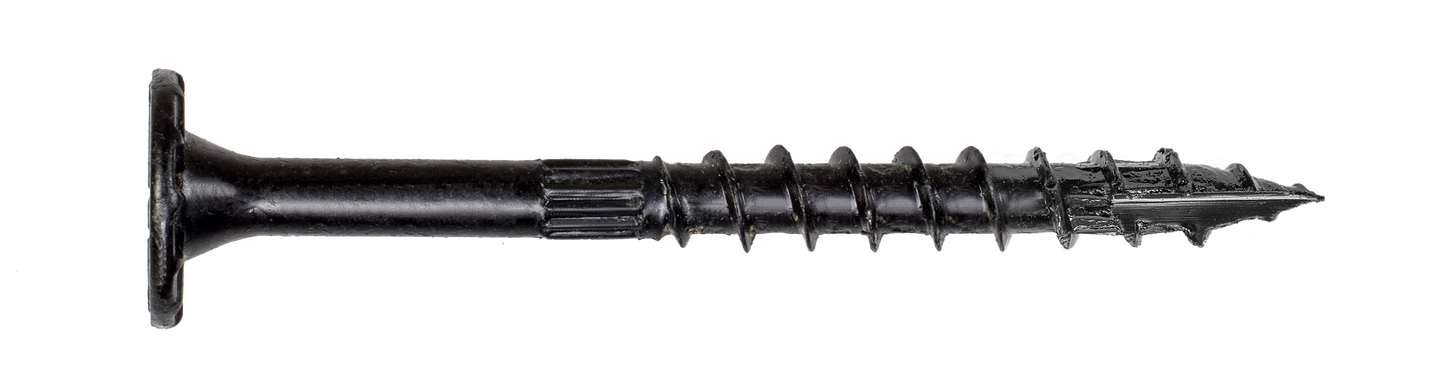 Simpson Strong-Tie SDWS22312DBB-R50 Outdoor Accents® Structural Wood Screw — .220 in. x 3-1/2 in. DB Coating, Black (50-Qty)