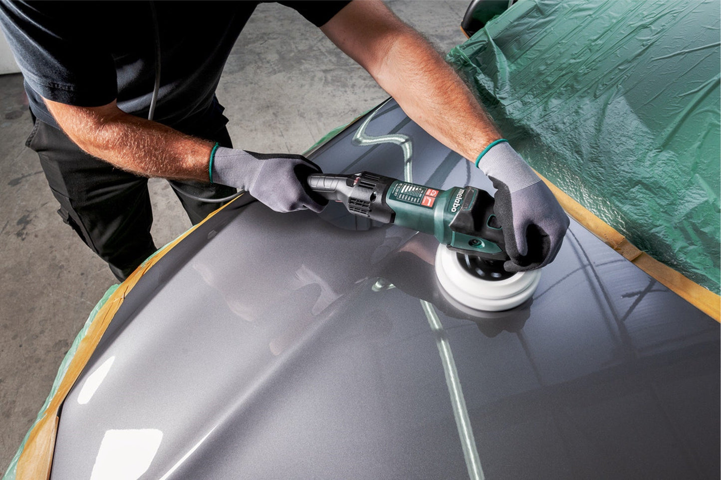 Metabo 615200420 PE 15-20 7" Var Spd Polisher 13.0A