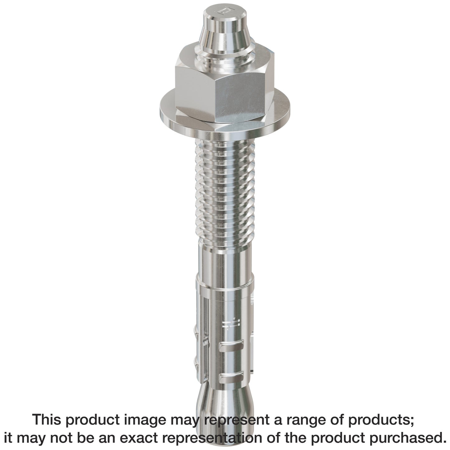 Simpson Strong-Tie STB2-373004SS Strong-Bolt® 2 — 3/8 in. x 3 in. Type 304 Stainless-Steel Wedge Anchor (50-Qty)