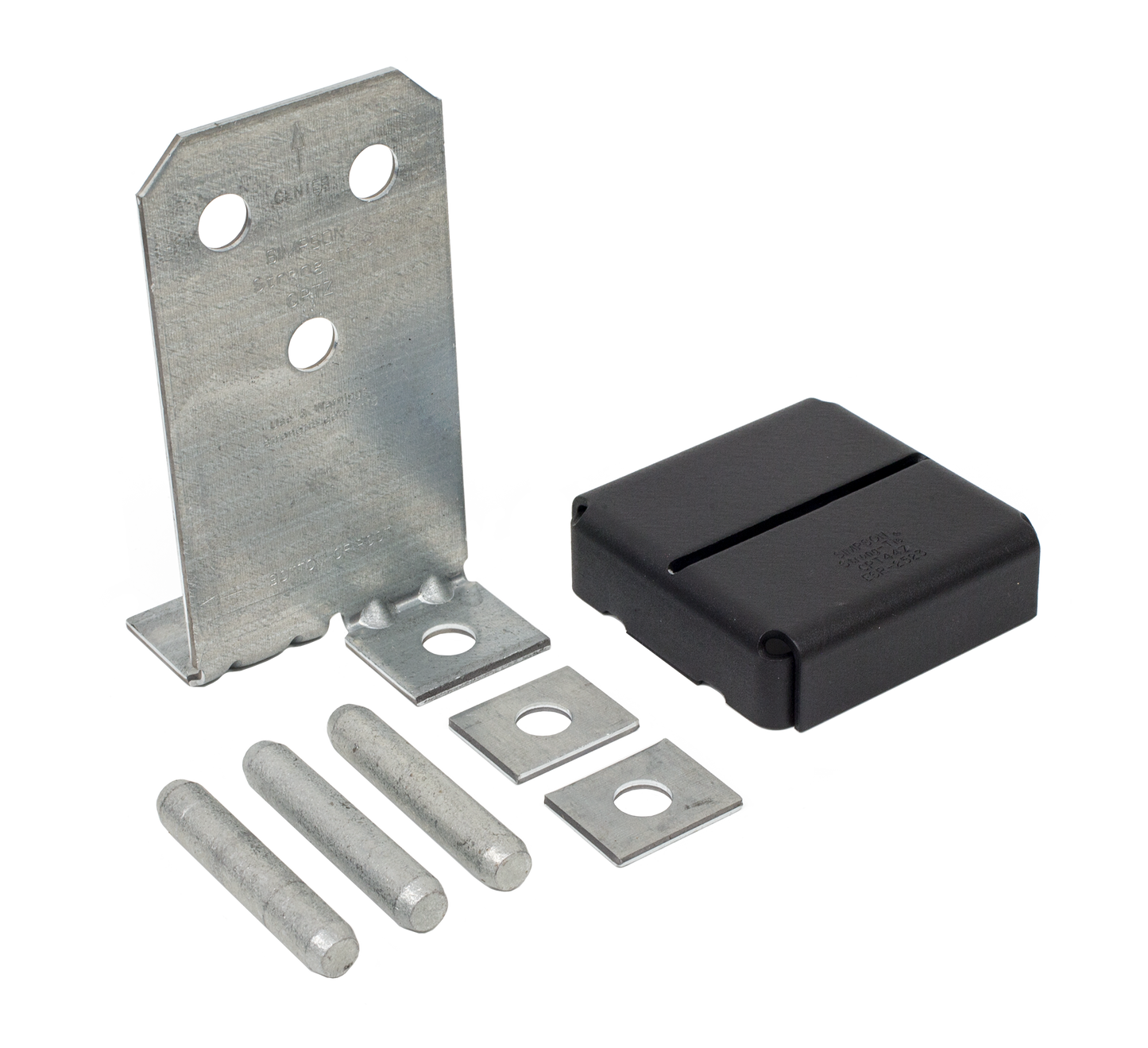 Simpson Strong-Tie CPT88Z CPTZ™ ZMAX® Galvanized Concealed Post Base for 8x8 (Pack of 6)