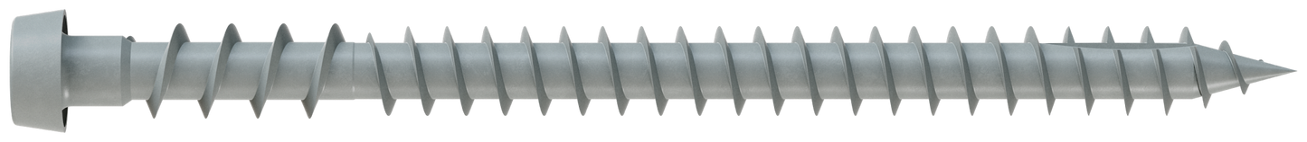 Simpson Strong-Tie DCU234SGR01 Deck-Drive™ DCU COMPOSITE Screw (Collated) — #10 x 2-3/4 in. Quik Guard® Gray 01 (1000-Qty)