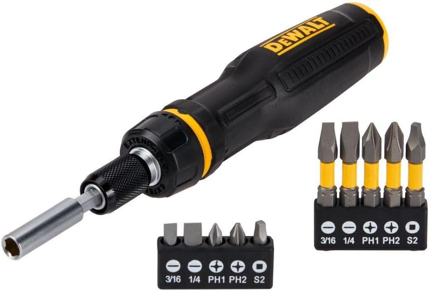 DeWalt DWHT68001 MAX FIT Telescoping Multi-Bit Screwdriver Set (10 pc.)