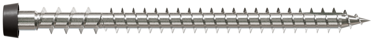 Simpson Strong-Tie DCU234P305GR01 Deck-Drive™ DCU COMPOSITE Screw — #10 x 2-3/4 in. T20, Type 305, Gray 01 (350-Qty) (Pack of 6)