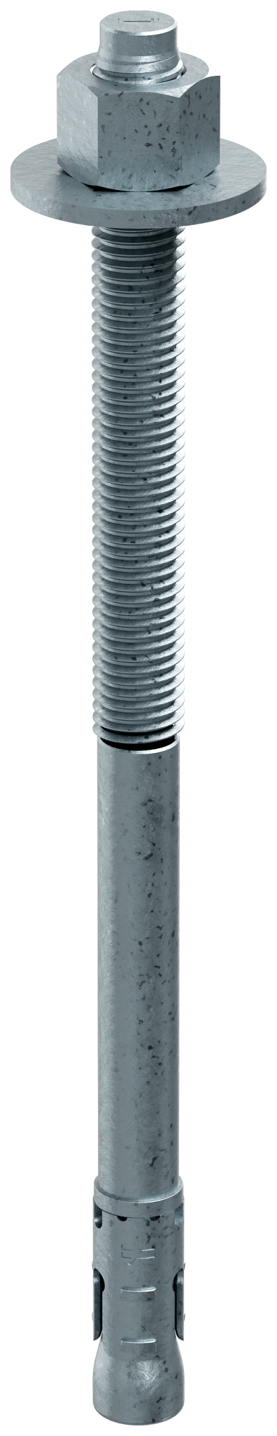 Simpson Strong-Tie STB2-751200MGF4 Strong-Bolt® 2 — 3/4 in. x 12 in. Mechanically Galvanized Wedge Anchor, Fully Assembled (4-Qty) (Pack of 2)
