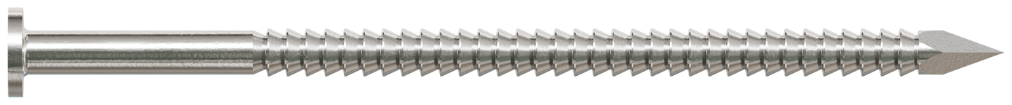 Simpson Strong-Tie T12ACN1 Common Nail, Annular Ring Shank — 3-1/4-in. x .148-in. Type 316 Stainless Steel (1 lb.) (Pack of 800)