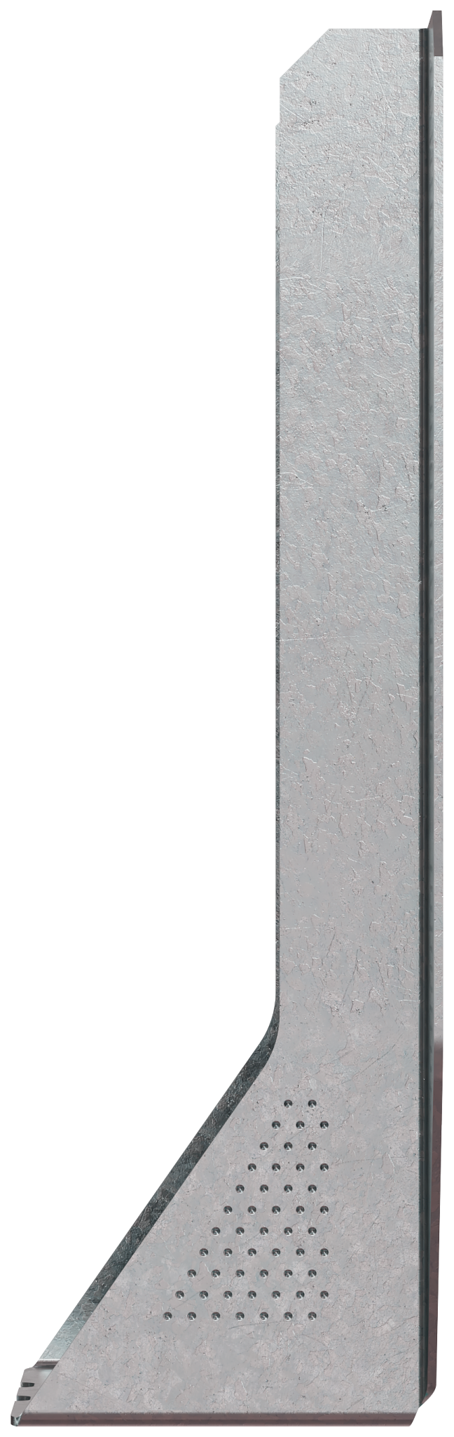 Simpson Strong-Tie MMLU28-2 MMLU Face-Mount Manufactured/Modular Light Hanger for Double 2x8 (Pack of 2250)