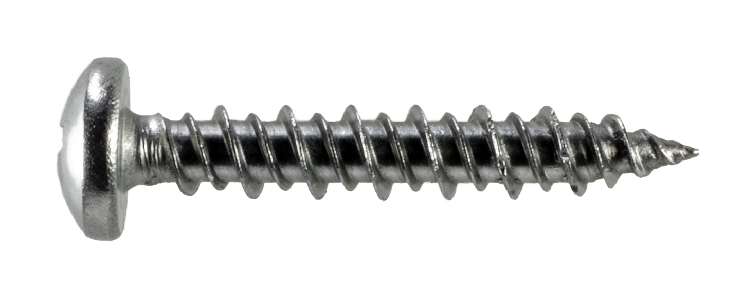 Simpson Strong-Tie T08J100PXC Marine Screw, Pan Head — #8 x 1 in. #2 Phillips Drive, Type 316 (100-Qty) (Pack of 5)