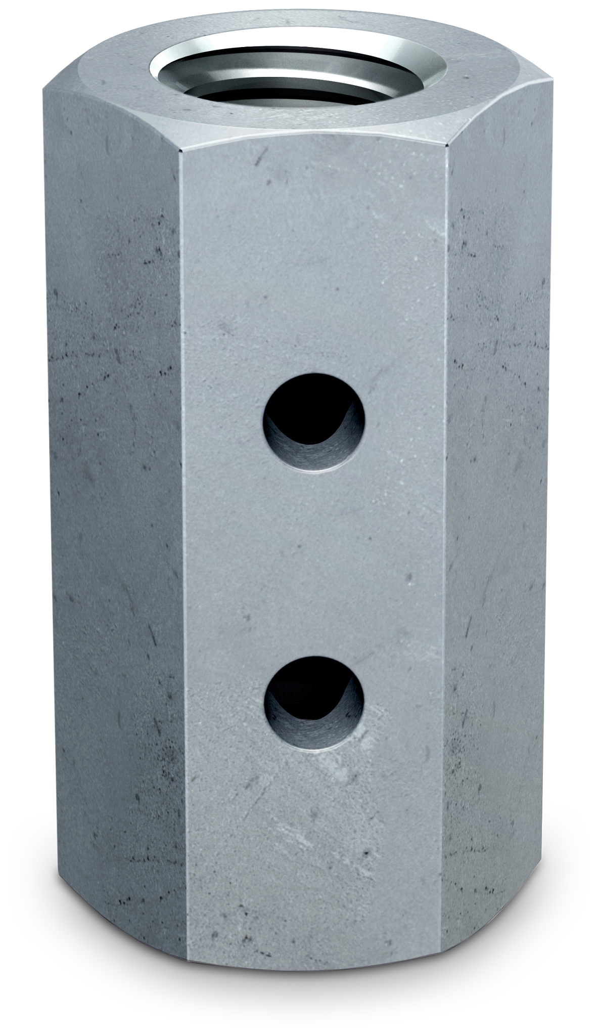 Simpson Strong-Tie CNW3/8 CNW 3/8 in. Coupler Nut with Witness® Hole