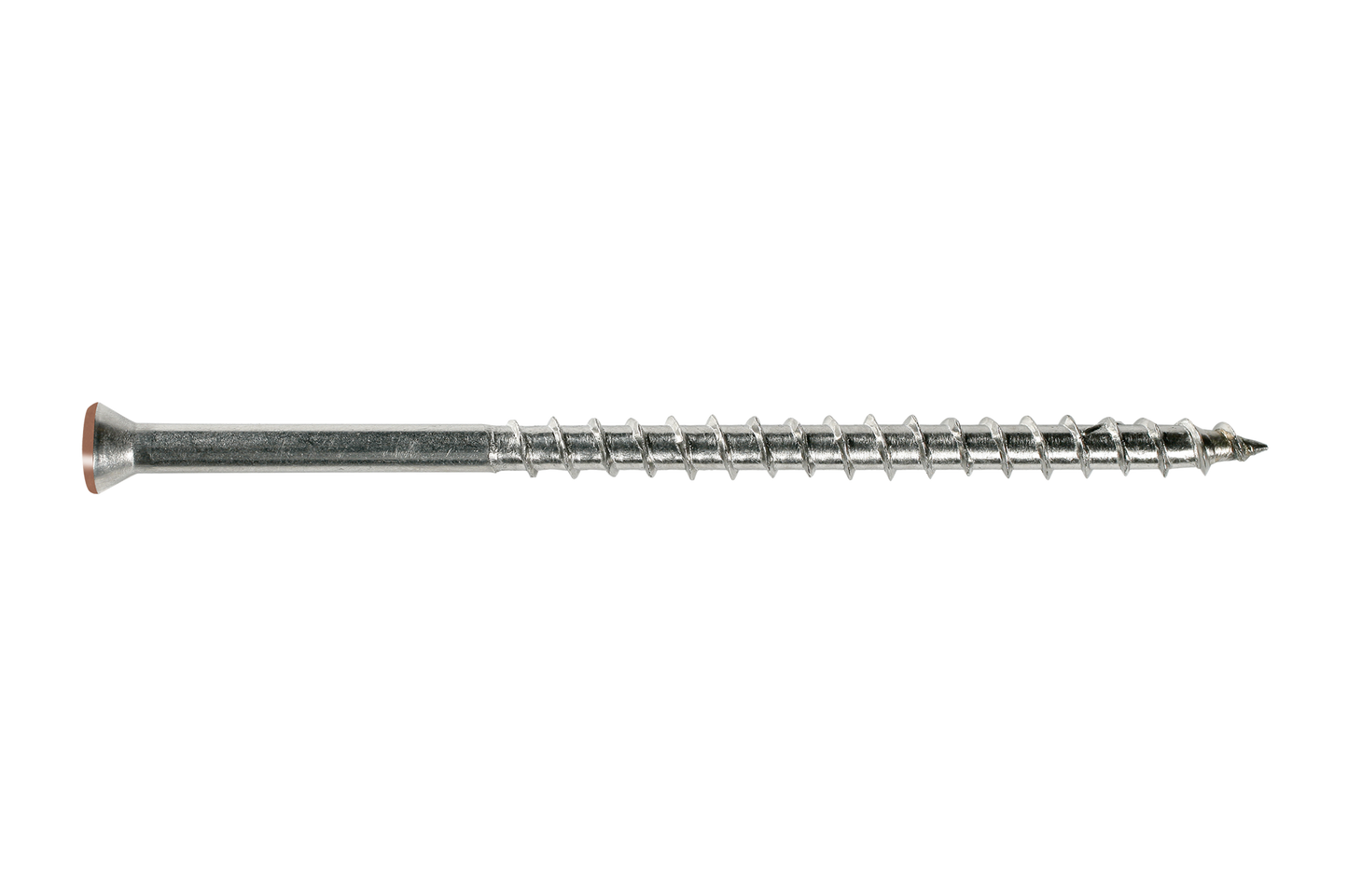 Simpson Strong-Tie T07225FT70TN03 Trim-Head Screw, 6-Lobe Drive — #7 x 2-1/4 in. T-15 Type 316, Tan 03 (70-Qty)