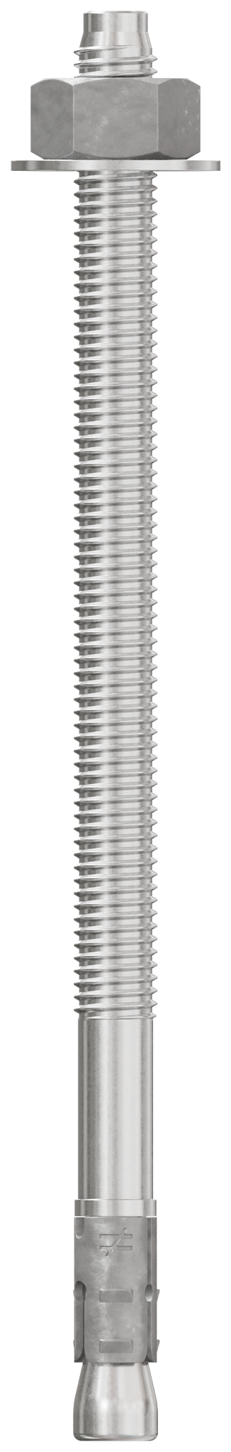 Simpson Strong-Tie STB2-50812S6F20 Strong-Bolt® 2 — 1/2 in. x 8-1/2 in. Type 316 Stainless-Steel Wedge Anchor, Fully Assembled (20-Qty)
