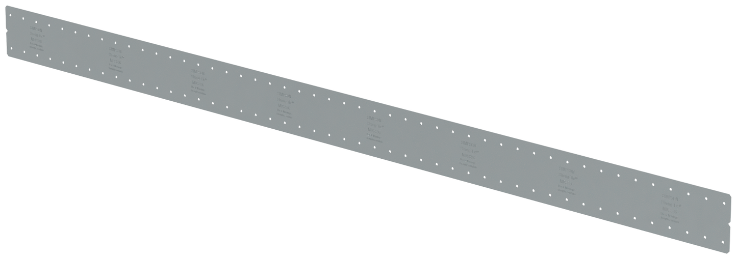 Simpson Strong-Tie MDSS96 MDSS 5-3/4 in. x 95-1/2 in. Galvanized Diaphragm Spline Strap