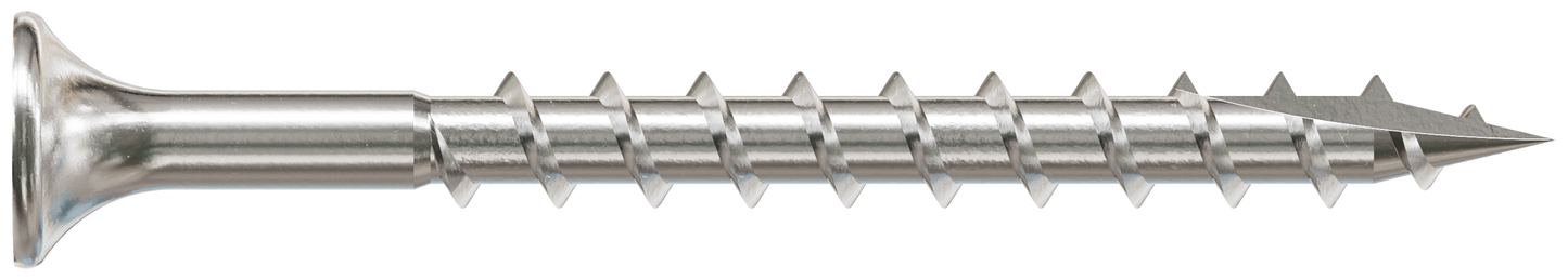 Simpson Strong-Tie S08200DT5 Bugle-Head Wood Screw, 6-Lobe Drive — #8 x 2-in. T20, Type 305 (5 lb.)