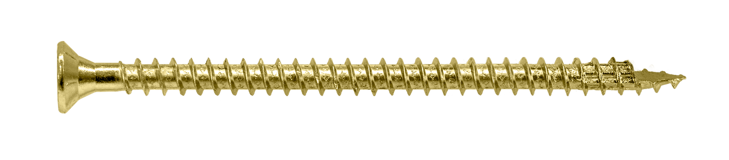 Simpson Strong-Tie SDCF272358-R25 Strong-Drive® SDCF TIMBER-CF Screw — 0.390 in. x 23-5/8 in. T50, Yellow Zinc (25-Qty) (Pack of 48)