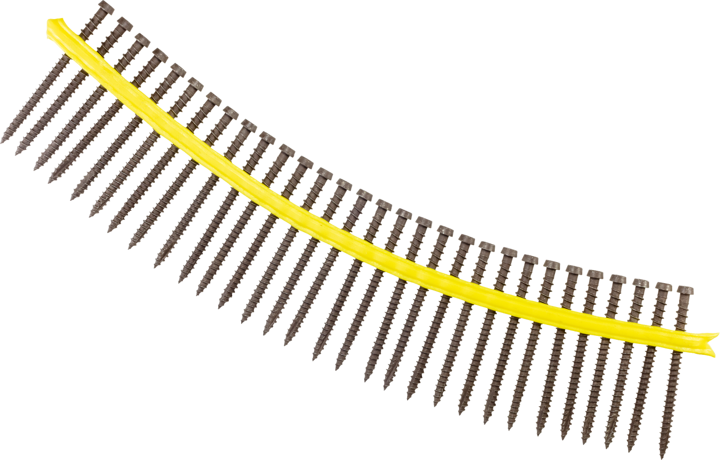 Simpson Strong-Tie DCU234SBR01 Deck-Drive™ DCU COMPOSITE Screw (Collated) — #10 x 2-3/4 in. Quik Guard® Brown 01 (1000-Qty)