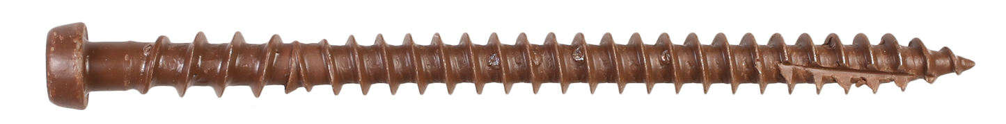 Simpson Strong-Tie DCU234TN01MB Deck-Drive™ DCU COMPOSITE Screw — #10 x 2-3/4 in. T20, Quik Guard®, Tan 01 (1750-Qty)