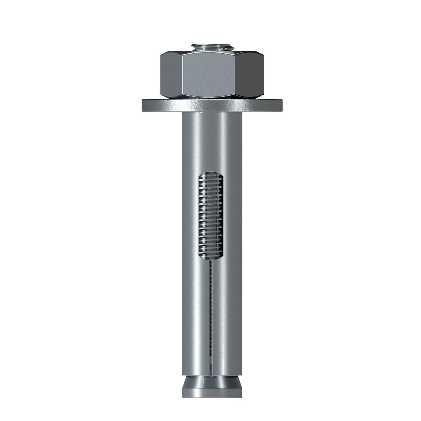 Simpson Strong-Tie SL37178H Sleeve-All® 3/8 in. x 1-7/8 in. Hex-Head Sleeve Anchor (50-Qty) (Pack of 5)