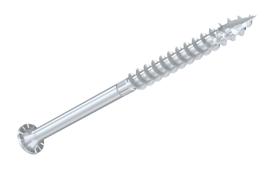Simpson Strong-Tie SDWS27600SS-RP1 Strong-Drive® SDWS™ TIMBER Screw — 0.275 in. x 6 in. T50, Type 316 (Pack of 6300)