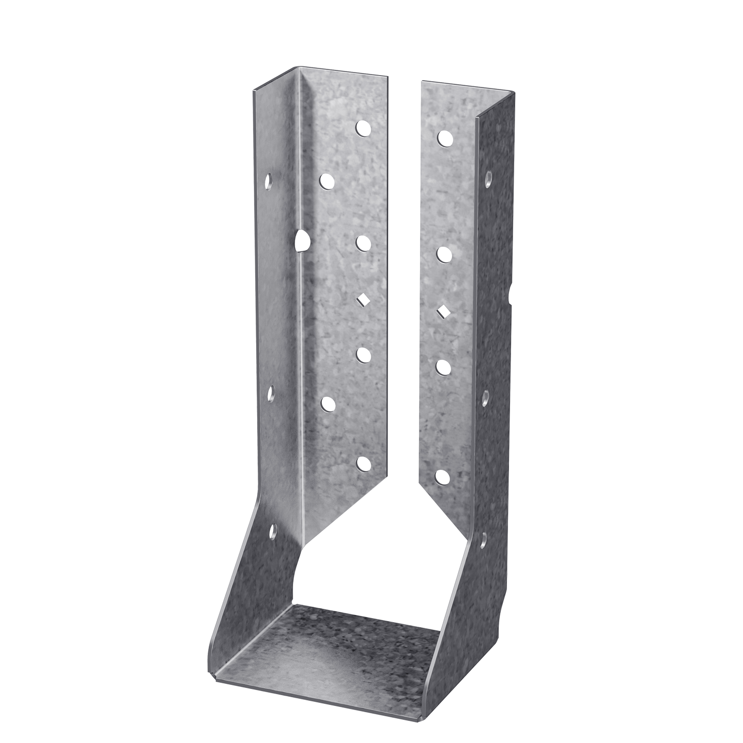 Simpson Strong-Tie HUCQ410-SDS HUCQ Heavy Face-Mount Concealed-Flange Joist Hanger for 4x10 w/ Screws (Pack of 15)