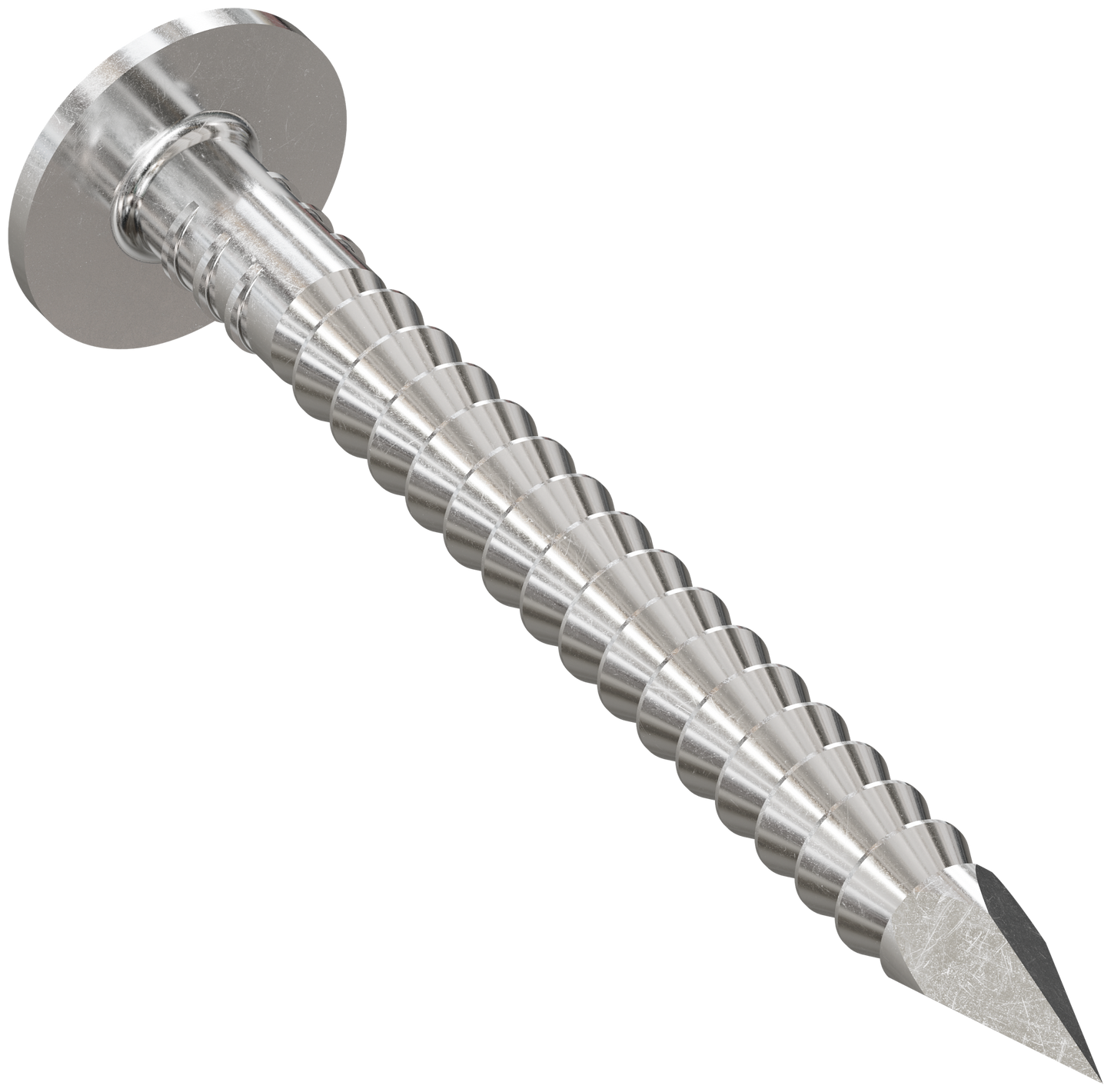 Simpson Strong-Tie S410ARN5 Roofing Nail, Annular Ring Shank — 1-1/2-in. x .131-in. Type 304 Stainless Steel (5 lb.)