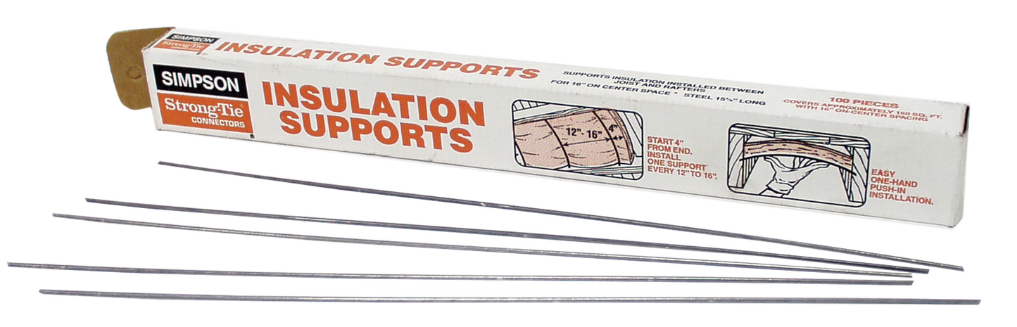 Simpson Strong-Tie IS16-R IS 15-1/2 in. Insulation Support (100-Qty) (Pack of 640)
