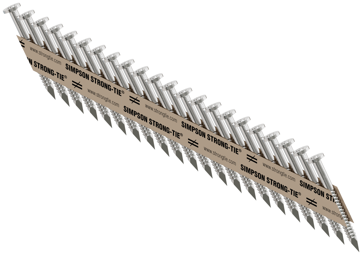 Simpson Strong-Tie T10A150MCN Strong-Drive® 33° SCNR™ RING-SHANK CONNECTOR Nail — 1-1/2 in. x .131 in. Type 316 (1500-Qty)