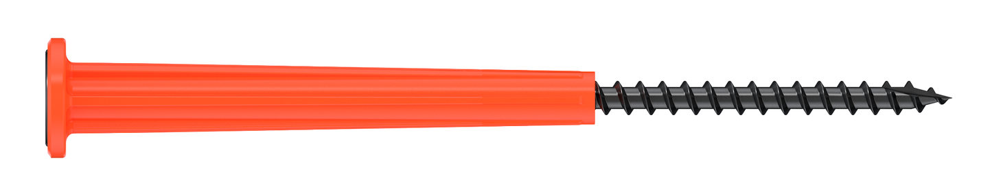 Simpson Strong-Tie SDPW14500MB Strong-Drive® SDPW™ DEFLECTOR Screw — 0.140 in. x 5 in. T25, 6-Lobe, E-Coat® (500-Qty)