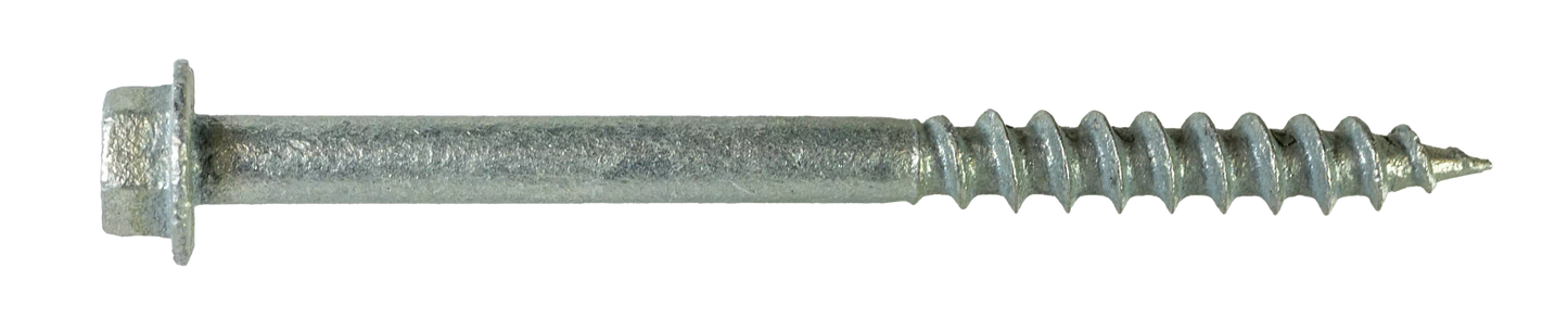 Simpson Strong-Tie SD10212R500 Strong-Drive® SD CONNECTOR Screw — #10 x 2-1/2 in. 1/4-Hex Drive, Mech. Galv. (500-Qty) (Pack of 192)