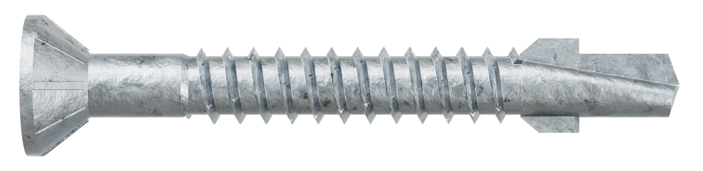 Simpson Strong-Tie TBG1245S Strong-Drive® TB WOOD-TO-STEEL Screw (Collated) — #12 x 1-3/4 in. N2000® (1000-Qty) (Pack of 100)