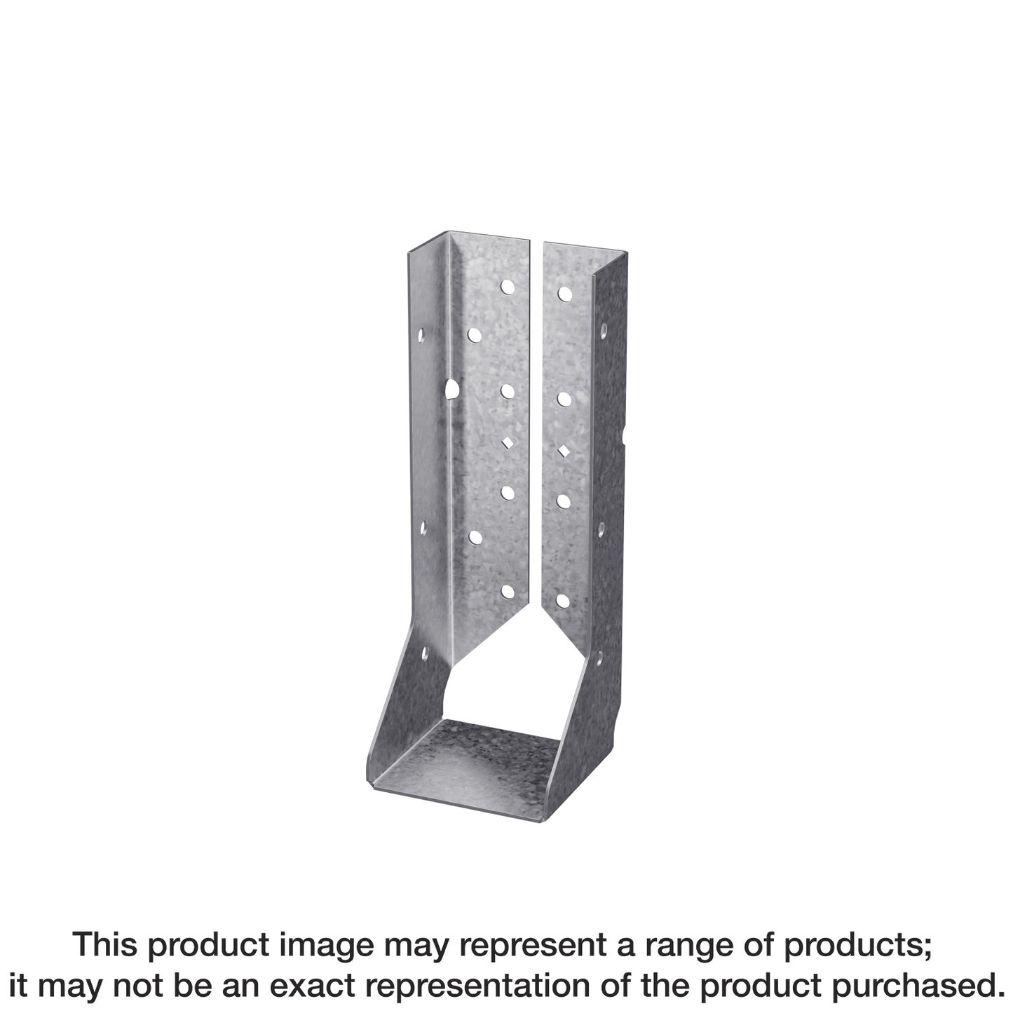 Simpson Strong-Tie HUCQ210-3Z-SDS HUCQ ZMAX® Heavy Face-Mount Concealed-Flange Joist Hanger for Triple 2x10 w/ Screws (Pack of 15)