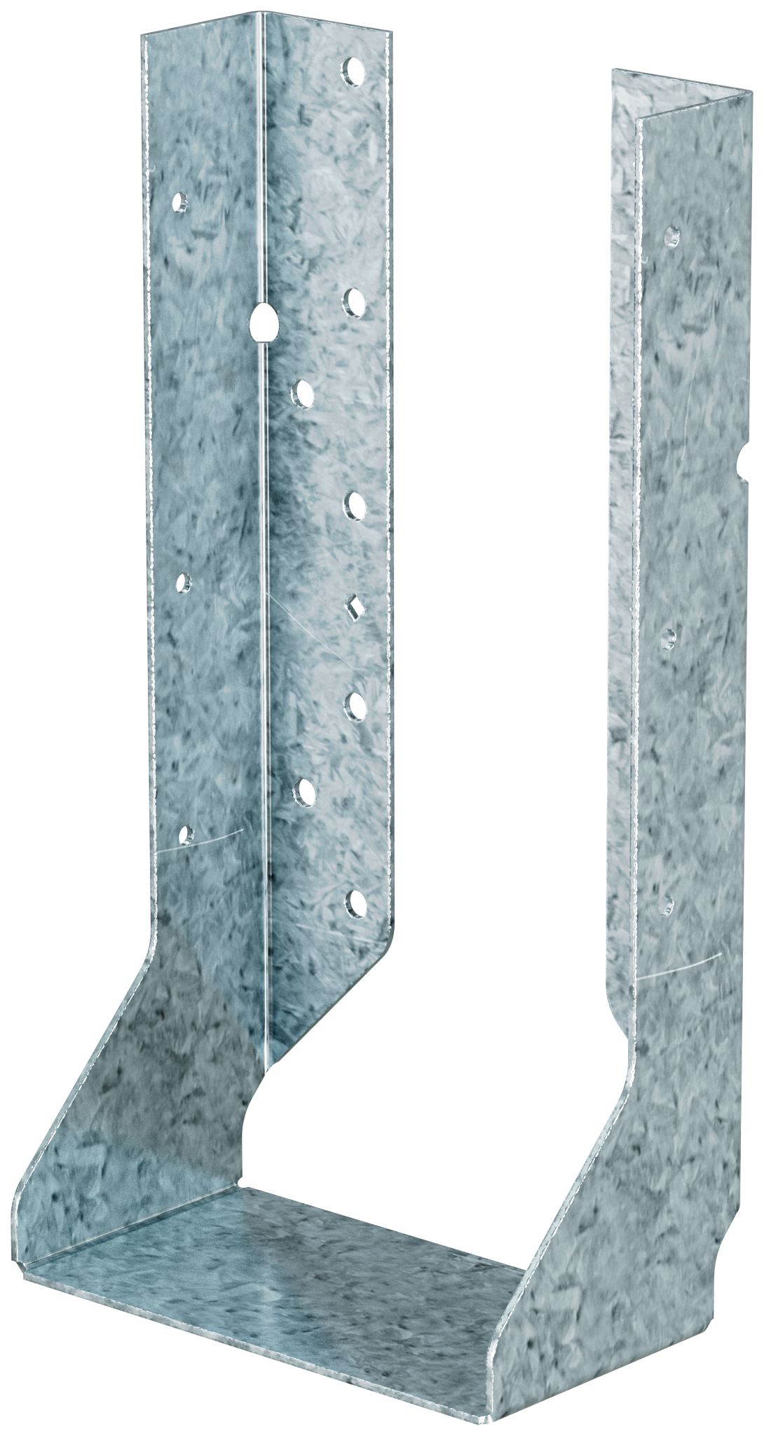 Simpson Strong-Tie HUCQ612Z-SDSG HUCQ ZMAX® Heavy Face-Mount Concealed-Flange Joist Hanger for 6x12 w/ Screws