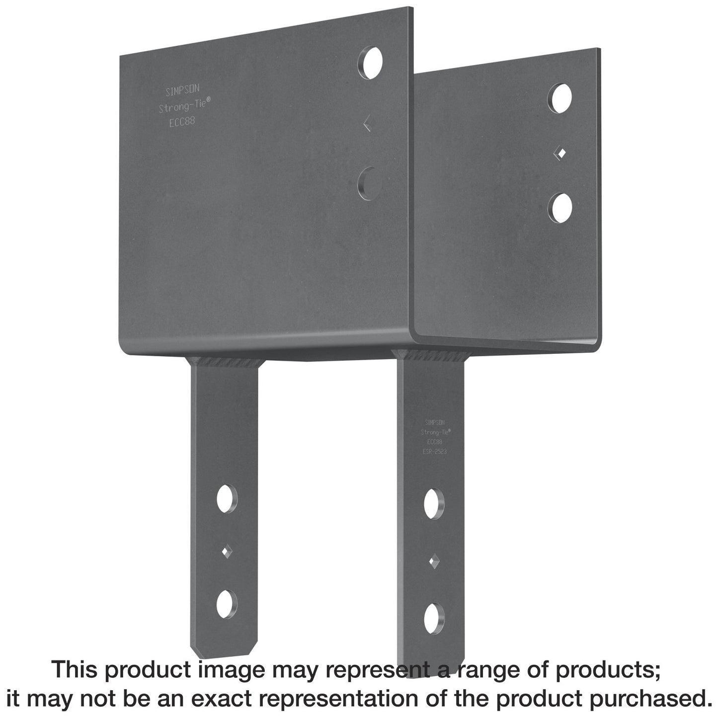 Simpson Strong-Tie ECC48 ECC End Column Cap for 4x Beam, 8x Post