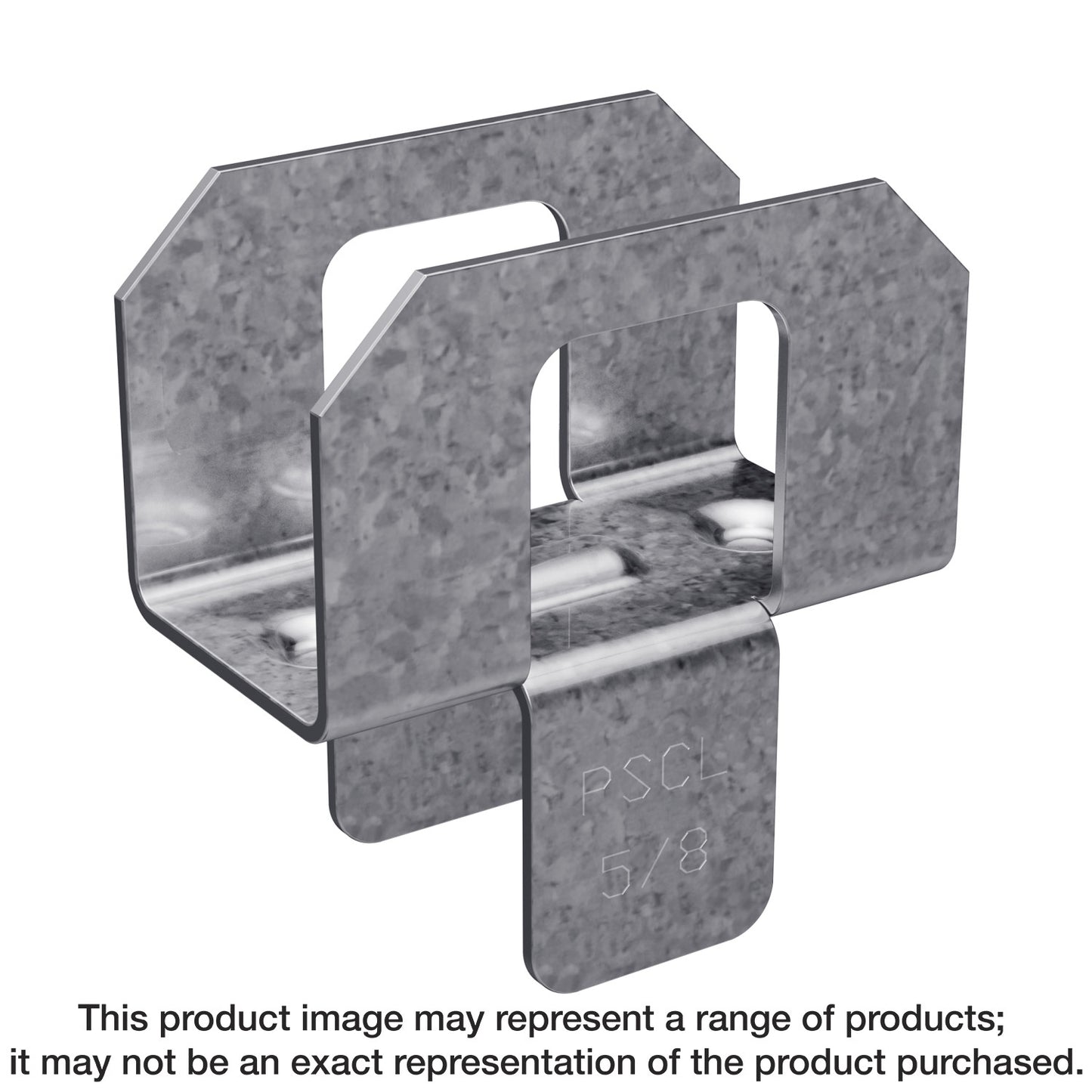 Simpson Strong-Tie PSCL 7/16-R250 PSCL 20-Gauge Panel Sheathing Clip for 7/16-in. Plywood (250-Qty) (Pack of 100)
