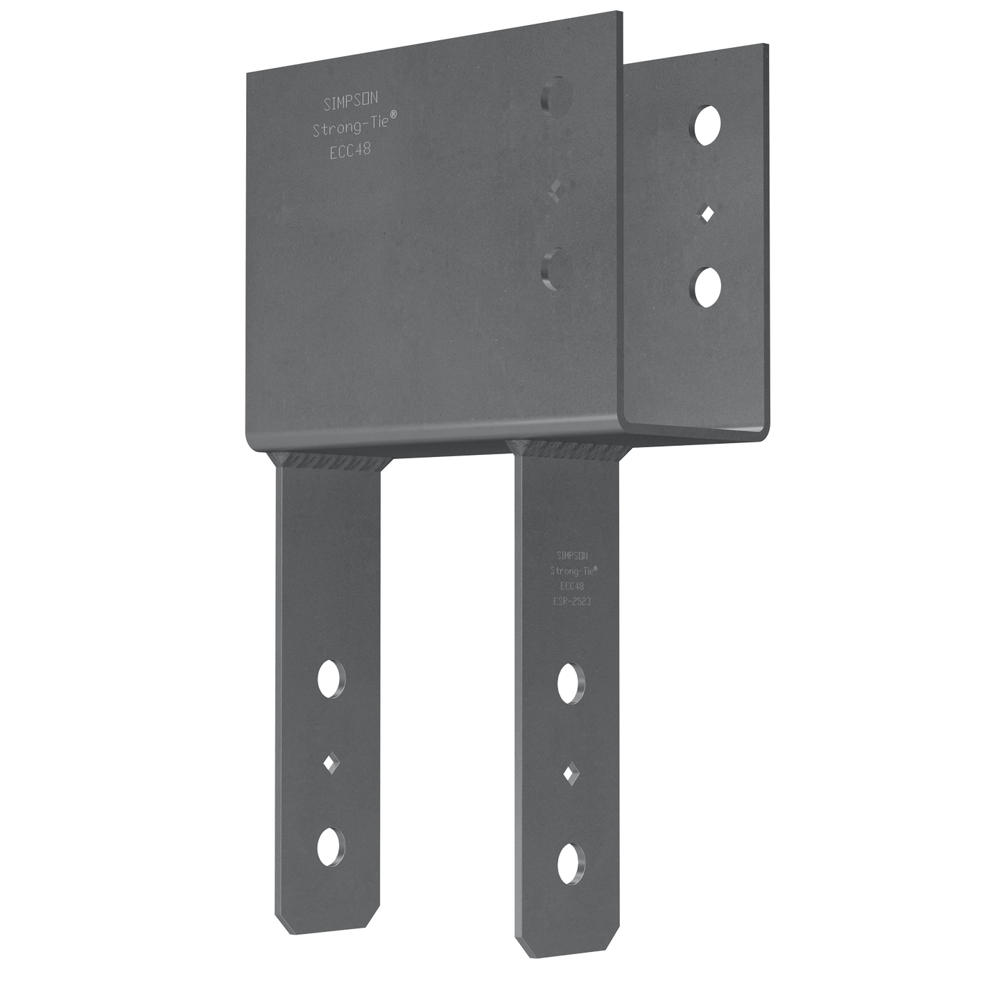 Simpson Strong-Tie ECC48 ECC End Column Cap for 4x Beam, 8x Post