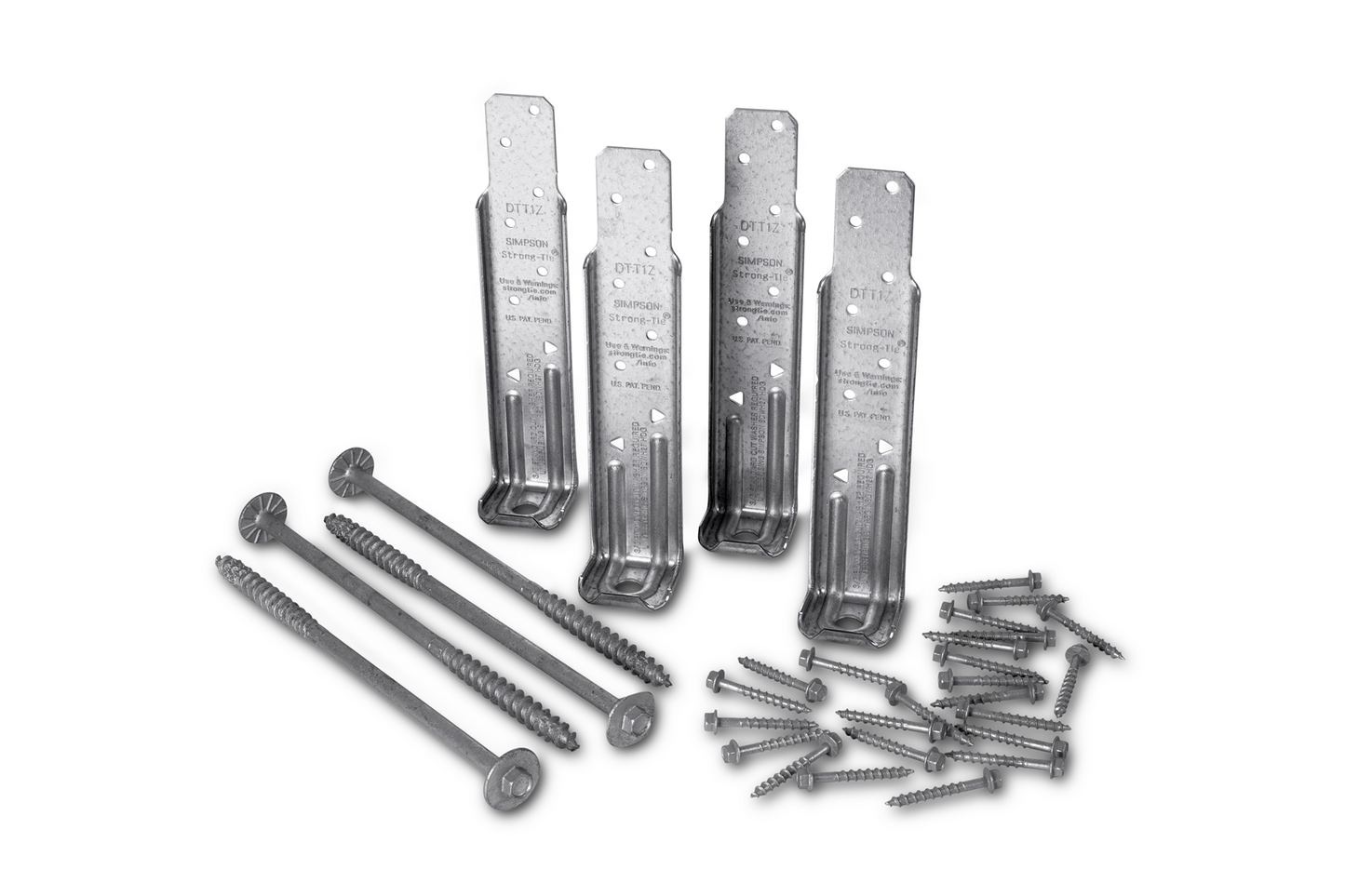 Simpson Strong-Tie DTT2SS-SDS2.5 DTT2SS™ Stainless-Steel Deck Tension Tie for 2x with 2-1/2 in. SDS Screws (Pack of 2400)