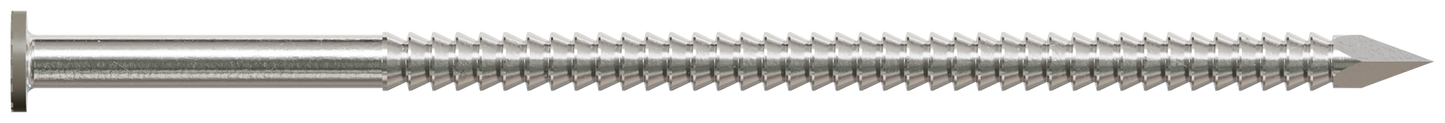 Simpson Strong-Tie S10SNDG1 Painted Siding Nail — 3 in. x .113 in. Type 304 Stainless Steel, Gray (1 lb.) (Pack of 10)