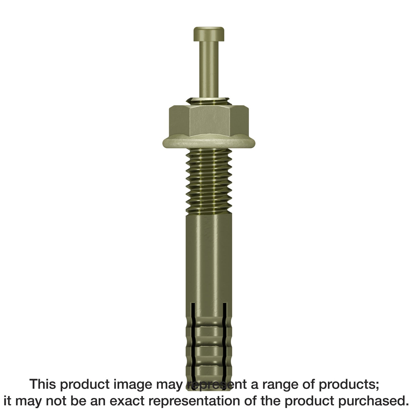 Simpson Strong-Tie EZAC50312 Easy-Set 1/2 in. x 3-1/2 in. Pin-Drive Expansion Anchor (25-Qty) (Pack of 5)