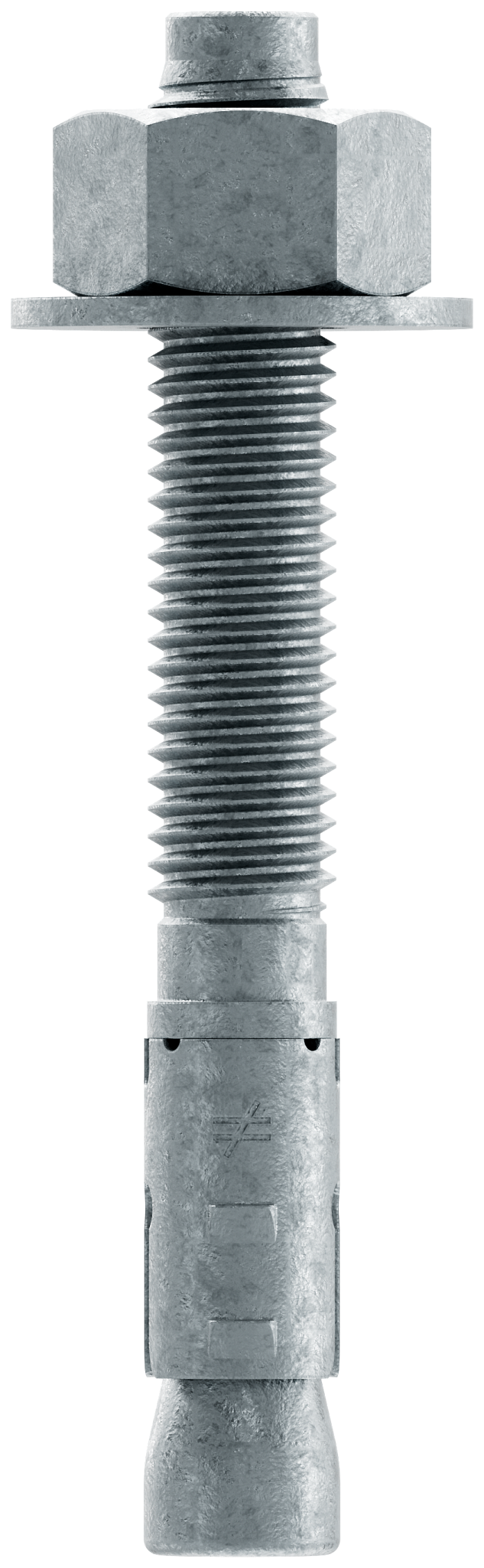Simpson Strong-Tie STB2-62500MGF20 Strong-Bolt® 2 — 5/8 in. x 5 in. Mechanically Galvanized Wedge Anchor, Fully Assembled (20-Qty) (Pack of 2)