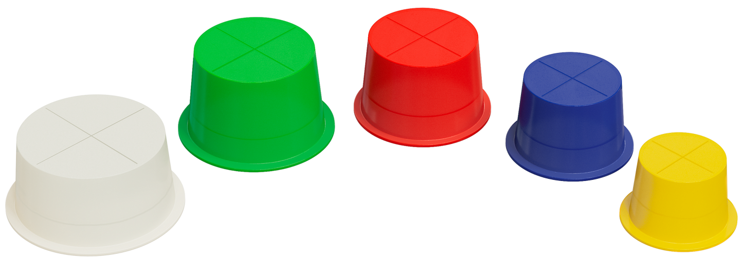 Simpson Strong-Tie GARC5-RP25 GARC™ Glued-In-Rod Adhesive Retaining Cap for 5/8 in. Threaded Rod (25-Qty)