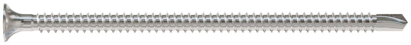 Simpson Strong-Tie F10T350BDB Self-Drilling Bugle-Head Screw — #10 x 3-1/2 in. #2 Square Drive, Type 410 (1000-Qty) (Pack of 64)