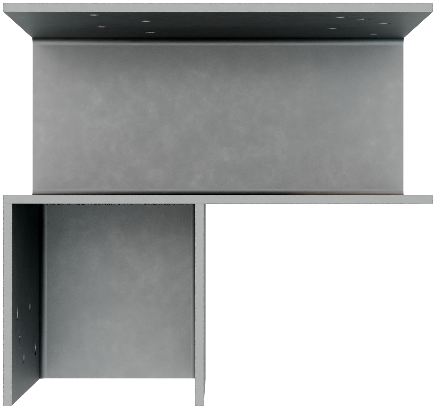 Simpson Strong-Tie ECCLLQ3.25-6SDS ECCLLQ L-Shape End Column Cap for 3-1/4 in. Beams, 6x Post w/ SDS Screws, Skewed Left