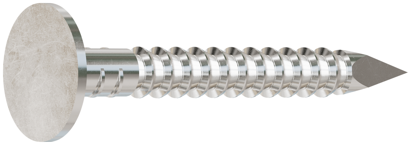 Simpson Strong-Tie S310ARN1 Roofing Nail, Annular Ring Shank — 1-1/4-in. x .131-in. Type 304 Stainless Steel (1 lb.) (Pack of 10)