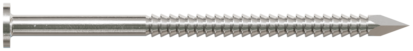Simpson Strong-Tie T7ACNB Common Nail, Annular Ring Shank — 2-1/4-in. x .120-in. Type 316 Stainless Steel (25 lb.)