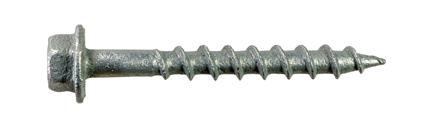 Simpson Strong-Tie SD9112R500 Strong-Drive® SD CONNECTOR Screw — #9 x 1-1/2 in. 1/4-Hex Drive, Mech. Galv. (500-Qty) (Pack of 3)