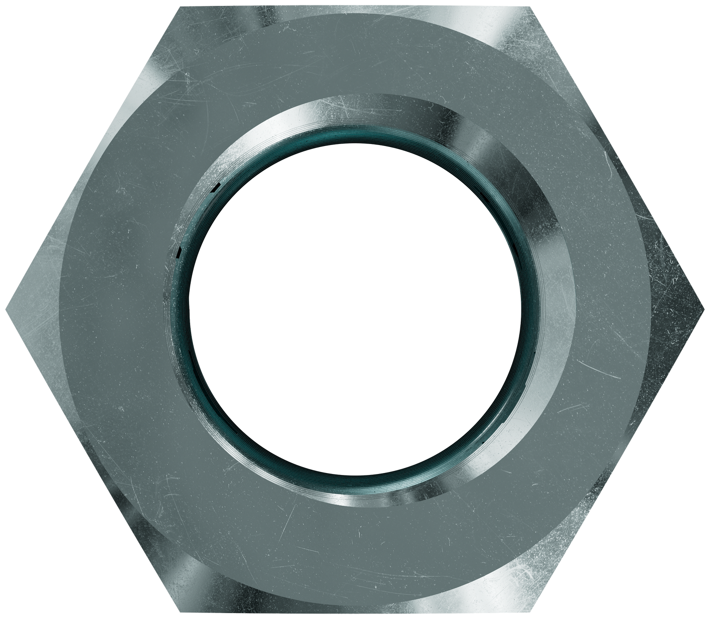 Simpson Strong-Tie HSCNW1 HSCNW 1 in. High-Strength Coupler Nut with Witness® Hole