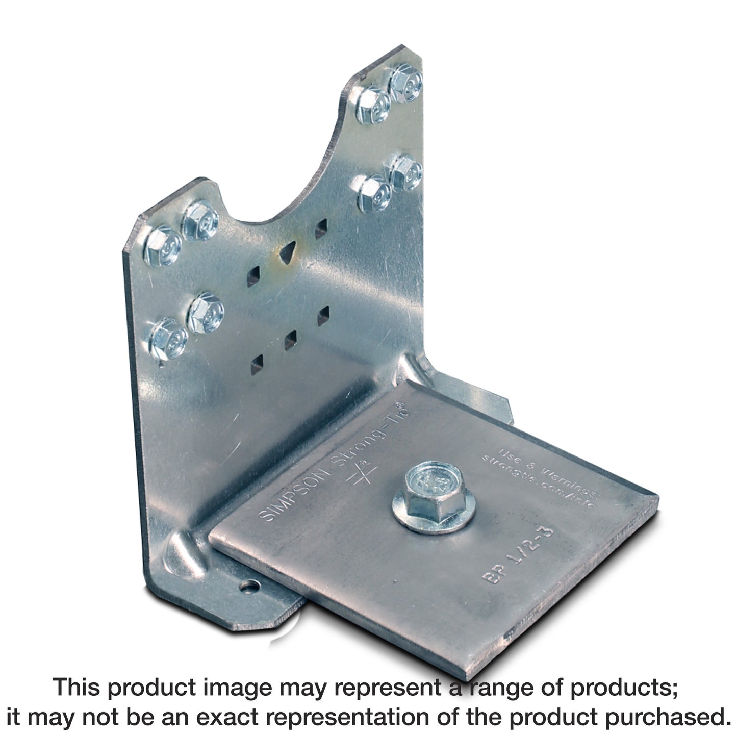 Simpson Strong-Tie MSSC6.25KW-KT20 MSSC 6-1/4 in. Kneewall Connector for 8 in. Framing Member w/ Bearing Plate (Qty-20)