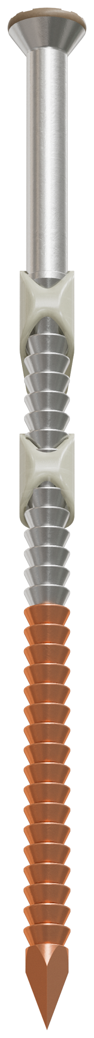 Simpson Strong-Tie S10A325KJT 20–22° Plastic Strip, Casing Head, Ring-Shank Nail — 3-1/4 in. x 10 ga. Tan (1000-Qty)