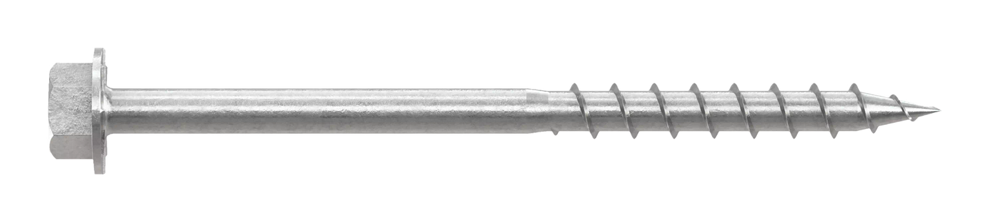 Simpson Strong-Tie SD9212SS-R500 Strong-Drive® SD CONNECTOR SS Screw — #9 x 2-1/2 in. 1/4-Hex Drive, Type 316 (500-Qty) (Pack of 3)