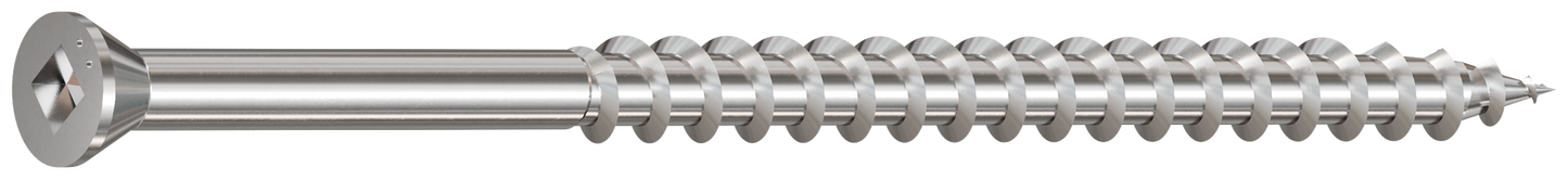 Simpson Strong-Tie S07C300PAK Trim-Head Screw, Square Drive — #7 x 3 in. #1 SQ, Type 305 (350-Qty) (Pack of 300)